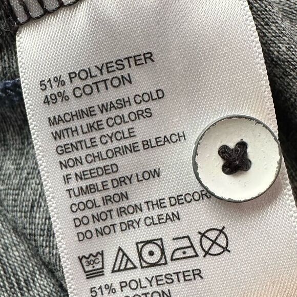 Tommy Bahama Island Zone Heather Gunmetal Gray LS Shirt‎ in Size XL - Picture 3 of 6